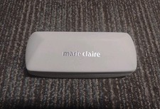 Marie Claire Paris White Hard Women  s Eyeglass Case
