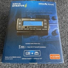 Sirius Stratus 6 Satellite Radio w/ Car Kit Open Box XM Receiver FAST SHIPPING