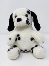 Black White Dalmatian Puppy Dog Plush Steven Smith Sitting Spots Vintage 7