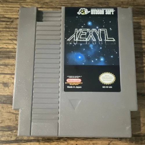 Hudson Soft Xexyz Nintendo NES Game Cartridge NTSC-U/C US/Canada
