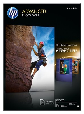 HP Q 5456 A 25 Blatt Hochglanz Einzelblattpapier 210 x 297 mm A4 im Format