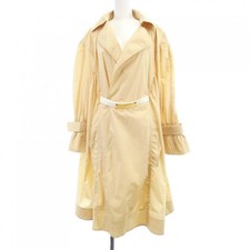 FENDI Coat Beige Size 38 Belted Used