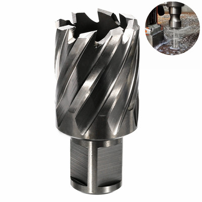 HSS Kernlochbohrer 12 - 60 mm Weldon Metall Schnitttiefe 30 mm Kernlochbohrer