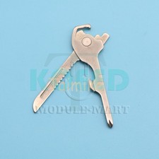 NEW 6 in 1 Utile-Key Mini Screwdriver Key Ring Chain Pocket Knife Multi-T 1PCS