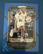 2023 Panini Prizm WNBA #29 Crystal Dangerfield Blue Wave