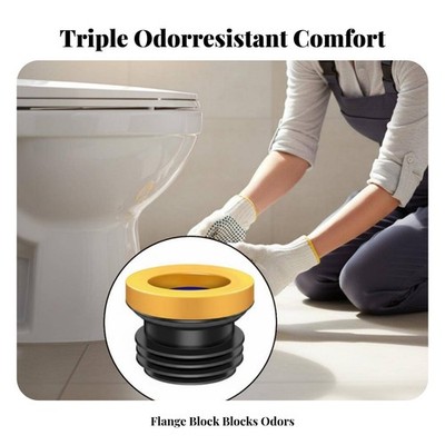 Toilettenflansch-Dichtgasket GEntlüftungs- und