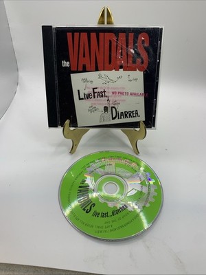 Live Fast Diarrhea (Diarrea) by The Vandals (CD, 1995) Tested More Cds In Store
