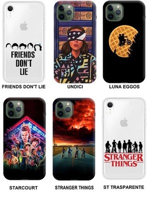 STRANGER THINGS iPhone Soft TPU Cover with Photo Pictures Wallpapers