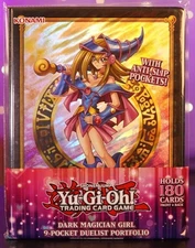 Yugioh Dark Magician Girl 9 Pocket Duelist Portfolio Binder New Free Shipping US