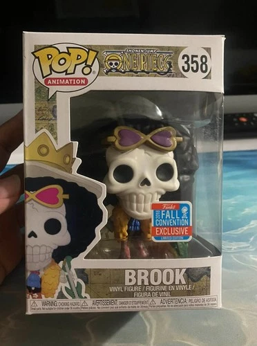 Funko Pop ONE PIECE Brook ( With Guitar) #358 Box Damaged