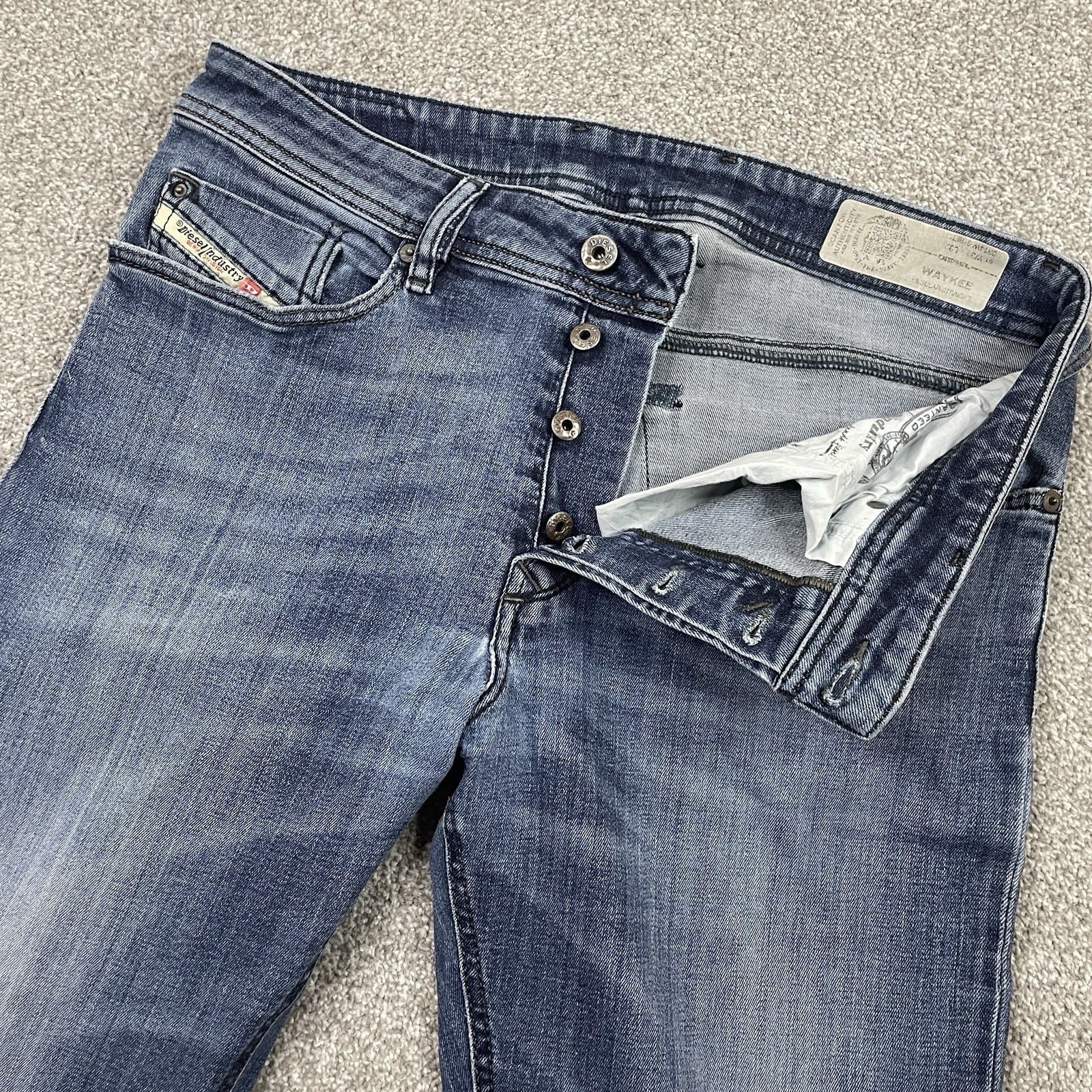 Men 31x32 (fit 32x32) Waykee Regular Straight Denim Cuffed 0