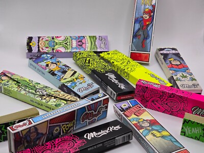 Monkey King Papers  Kingsize Slim inkl Tips  einzeln +++Multirabatt