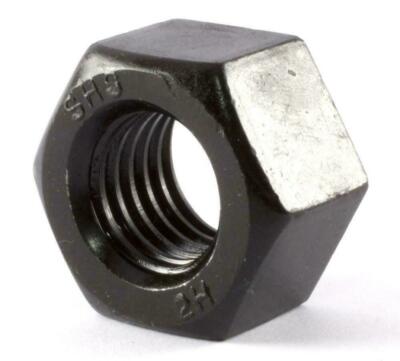 3/4''-10 ASTM A194-2H Heavy Hex Nut Plain Finish 50 Pieces