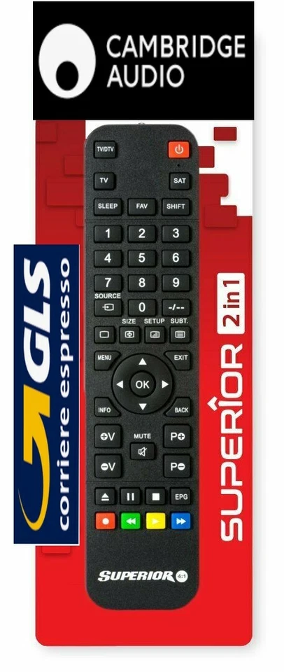 TELECOMANDO PER CAMBRIDGE AUDIO; CLICCA IL TUO MODELLO LO RICEVERAI GIA' PRONTO