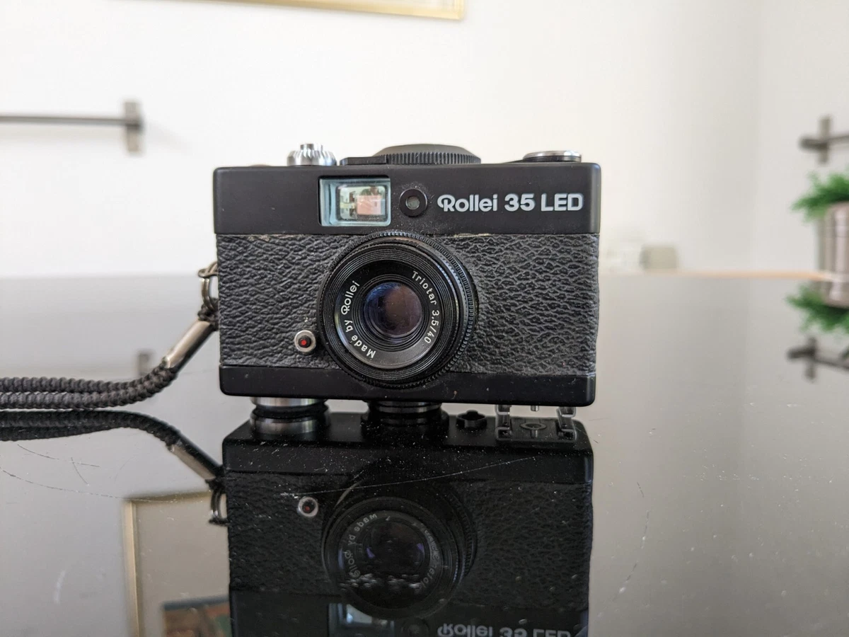 Appareil Photo Argentique Rollei SL35 E Avec Objectif + Zoom + Flash - Années 70