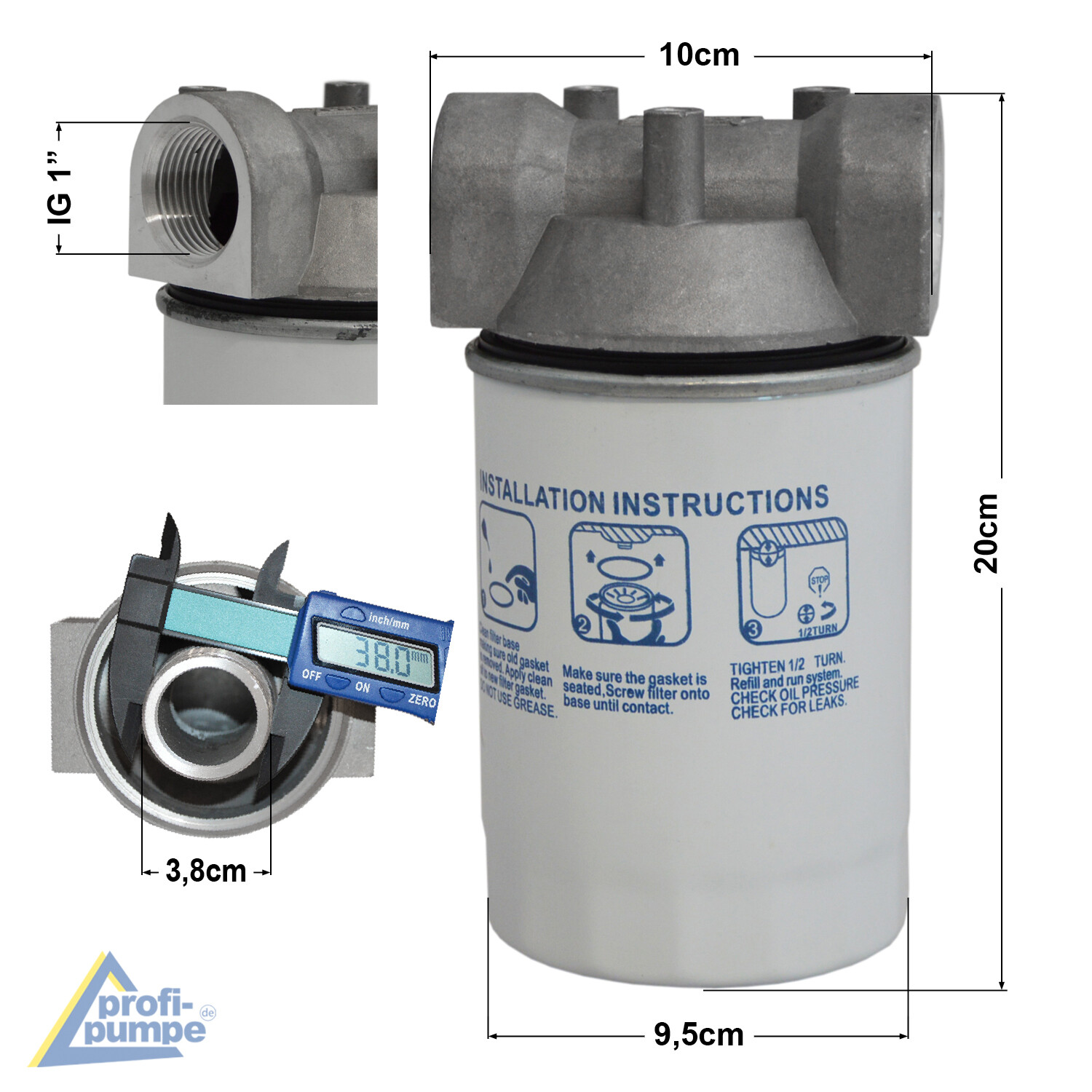 PISTOLA TRAVASO GASOLIO Diesel | Erogatore Autoadescante | Kit Aspirazione EUR 39,95 - IT