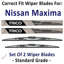Wiper Blades 2-Pack Standard Wipers - fit 2000-2014 Nissan Maxima - 30260/170
