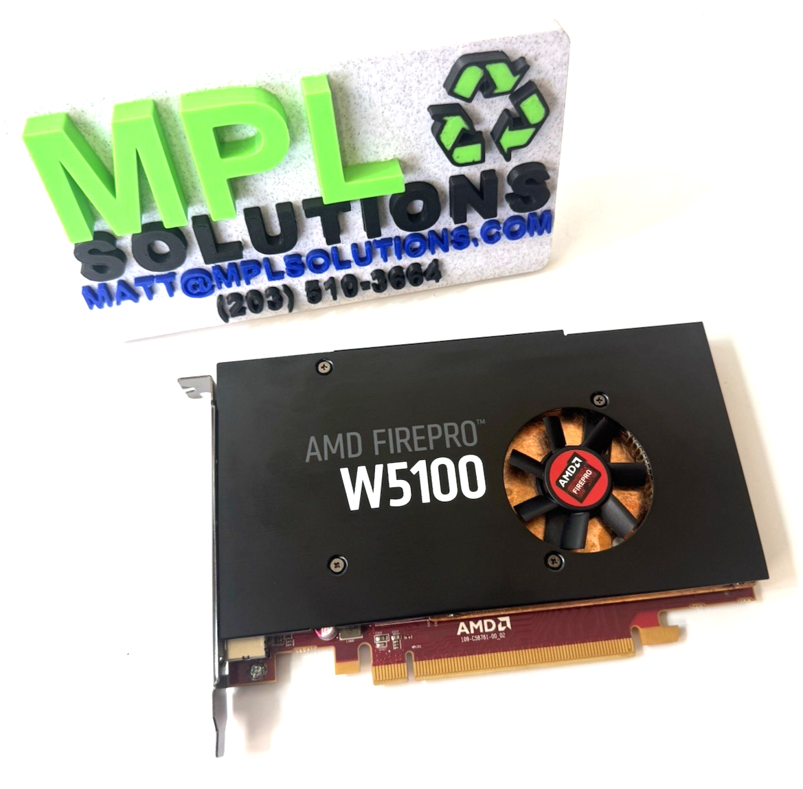 AMD FirePro W5100 4GB GDDR5 PCIe Graphics Video Card 4 x