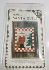 Love Tokens 114 Folk Style Santa quilt 16x21 ...