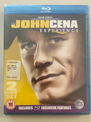 Blu Ray Disc WWE THE JOHN SCENE EXPERIENCE Silver Vision Release 2 Disc-Set