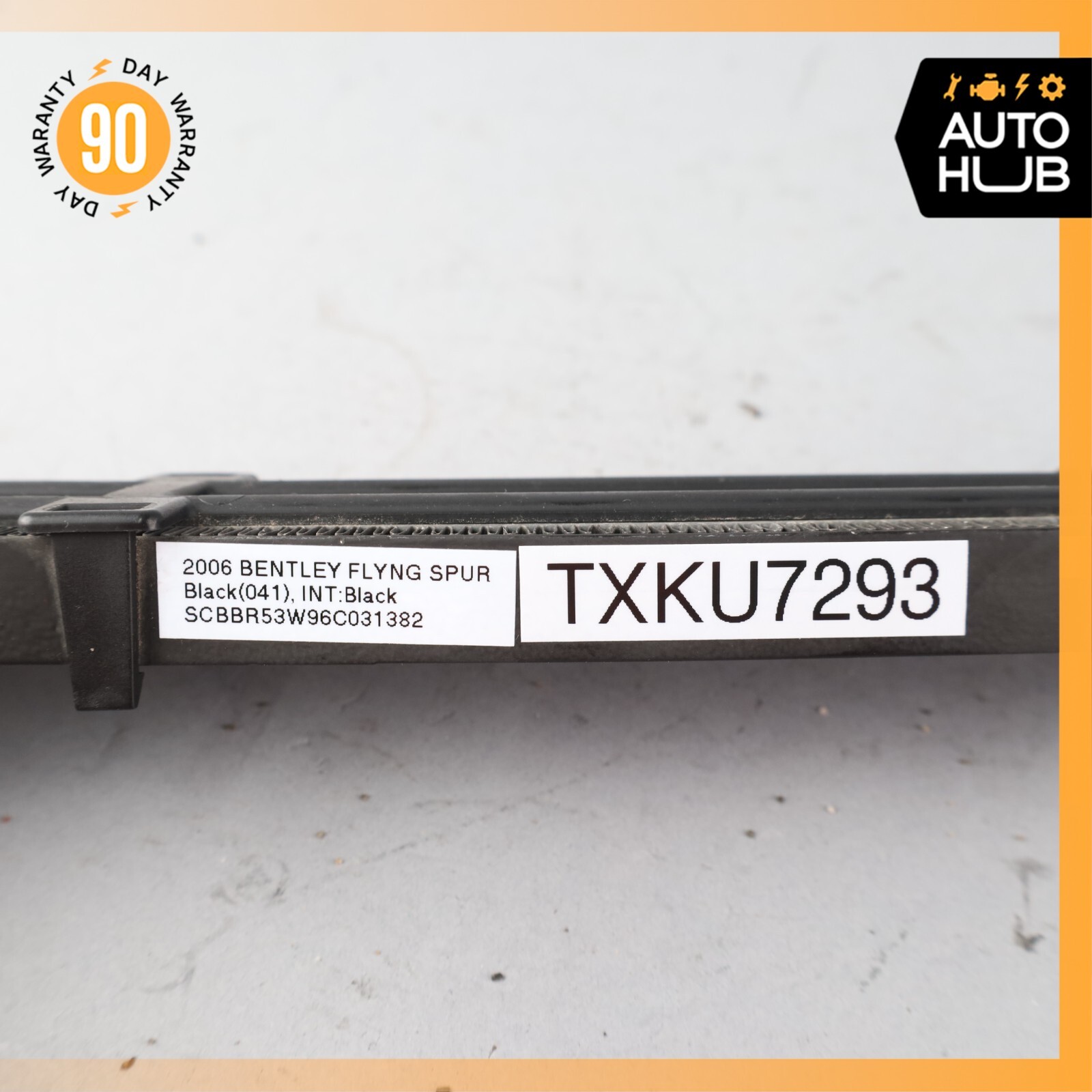 03-08 Bentley Continental Flying Spur Power Steering Cooler Radiator OEM 78k