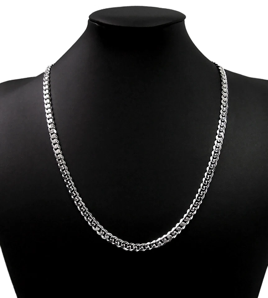 Niklarson® Panzerkette massiv 925 Sterling Silber Damen Herren Kette Armband VE3 - Bild 4 von 4