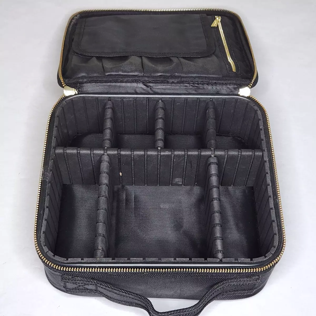 Makeup case cheap with compartments