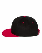 Yupoong YP Classics Five-Panel Flat Bill Baseball Cap Hat 6007 Snapback