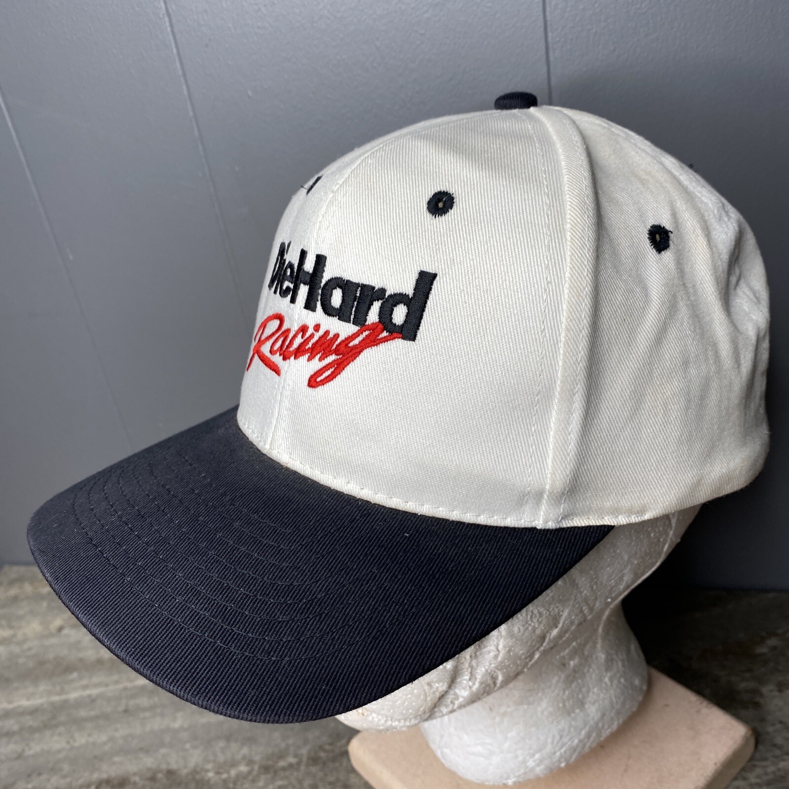 Die Hard Racing Hat Snapback Adjustable Nascar Wh… - image 2
