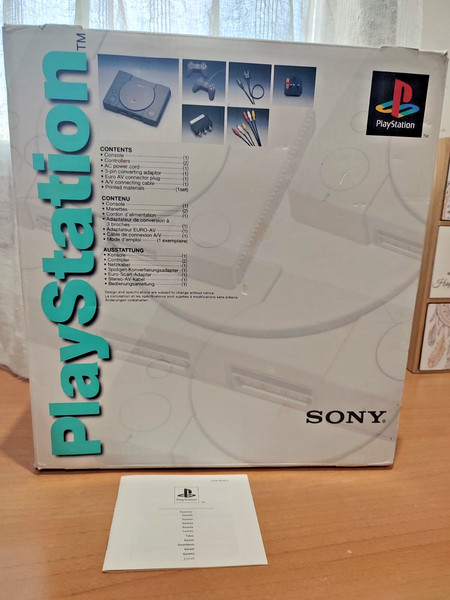 Sony PlayStation Net Yaroze Black Console (DTL-H3002) con caja original