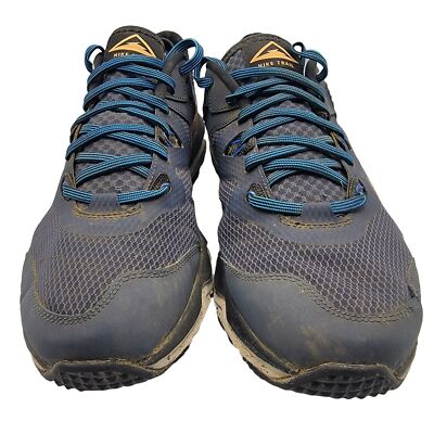 Nike Juniper Trail Mens Size 13 Blue Black Running Gym Shoes CW3808-401 Nike Juniper Trail Mens Size 13 Blue Black Running Gym Shoes  main image 3