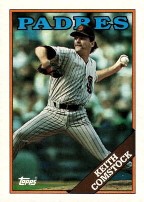 1988 Topps #778 Keith Comstock ''Padres'' in white