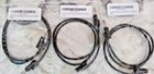 💥LOT OF 3 💥 Pomona Stackable 24" Banana Plug Patch Cord Black Cable B-24-0 💥