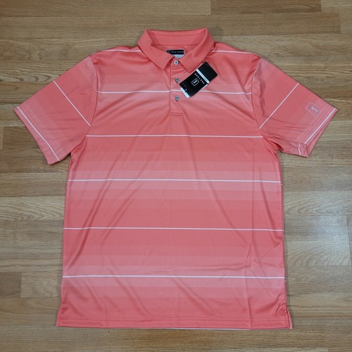 Athletic Pink Polo Collar Shirt Size 