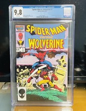Spider-Man vs Wolverine 1 CGC 9.8 White Pages (1st app of Charlemagne)
