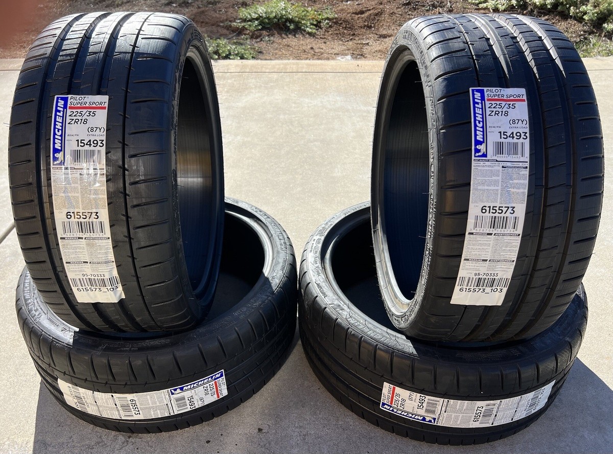 MICHELIN PILOT SUPER SPORT 225/35R18 4本 MICHELIN PILOT SUPER SPORT 225/35R18 4本 24年製 225/35R18 (87Y) XL