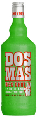 (16,43 /L) Dos Mas Kiss Shot, Fruchtige Liköre, 0,7 Liter
