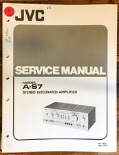 JVC A-S7 Amplifier Service Manual Original 