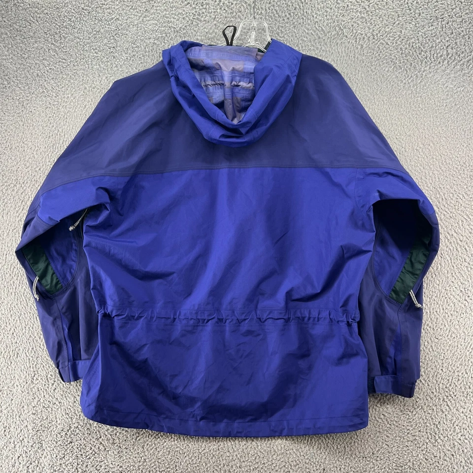 Chaqueta Patagonia De Colección Para Hombres Extra Grande Azul Softshell Con Capucha Cremallera Completa Parka * Foto 2 de 4