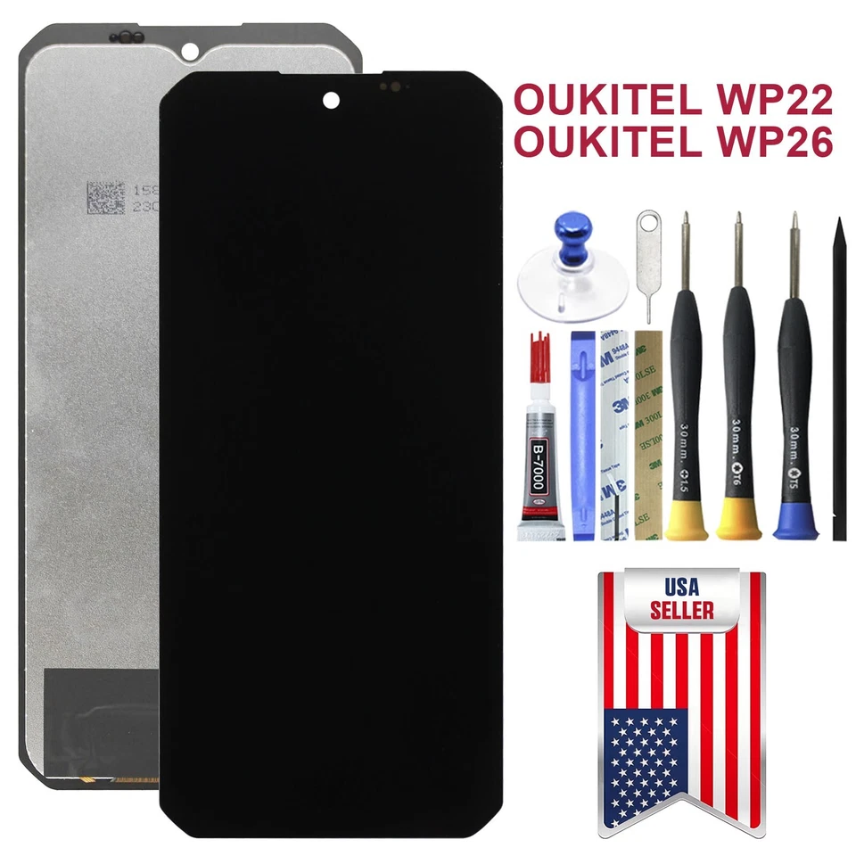 ORIGINAL LCD Display Touch Screen Digitizer Assembly For Oukitel WP22 WP26 USA