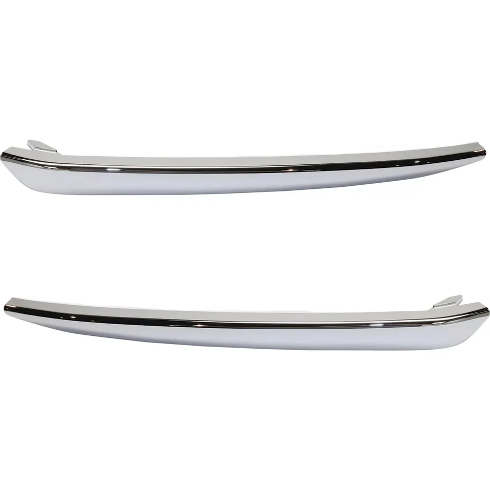 New Front Bumper Trim Left & Right 2Pcs Fits 2015-2020 Chevrolet Suburban Tahoe Foto 2 de 4