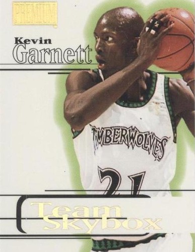 KEVIN GARNETT 1997-98 Skybox METALIZED Basketball Card #224 | eBay