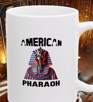 American Pharaoh Mug | 15 oz | White