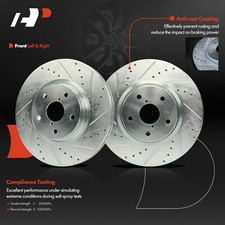 Hart Brakes Komplettset Für Subaru Impreza & WRX STI (2013-2017) – Keramik-Beläge & Gebohrte Rotoren