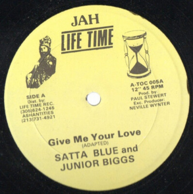Satta Blue And Junior Biggs / Pablo And Fox - Give Me Your Love / Touch The Drea