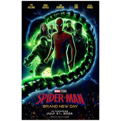 Spider Man Brand New Day July 31 2026 Movie Poster