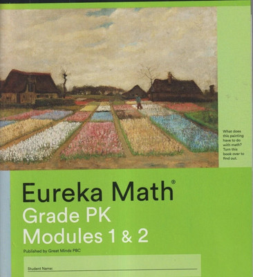 EUREKA MATH  GRADE PK  MODULES 1 & 2 Learn Workbook 