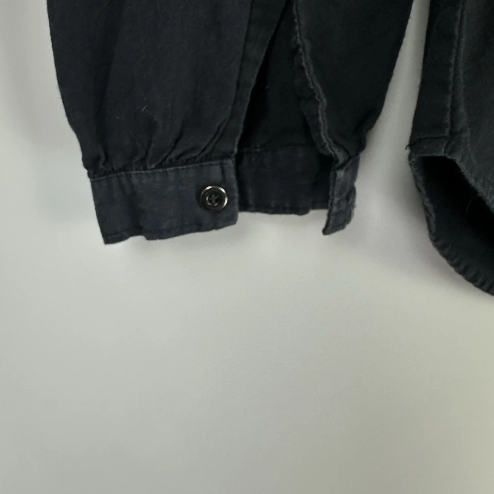 Рубашка мужская WAH Maker Frontier M натуральный западный воротник дедушка хлопок сделано в США - Изображение 3 из 4