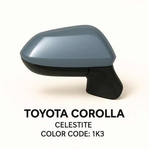 NEW CELESTITE Mirror fits 20-25 Corolla Sedan Power Heated Passenger Side Right