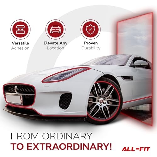 All-Fit Automotive UnlimiTrim – Universal Decorative Exterior and Interior Red